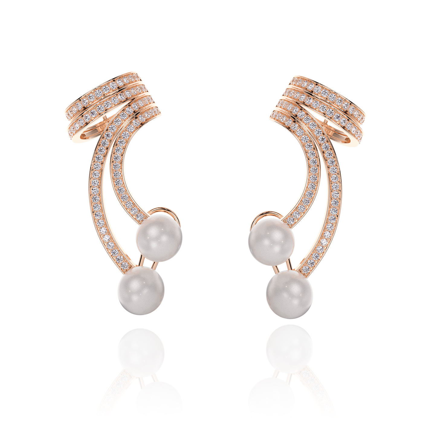Boucles d’oreilles Perles Akoya