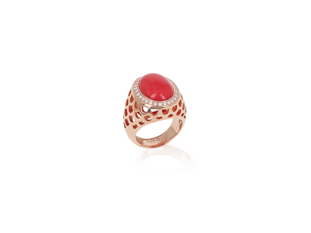 Bague Corail