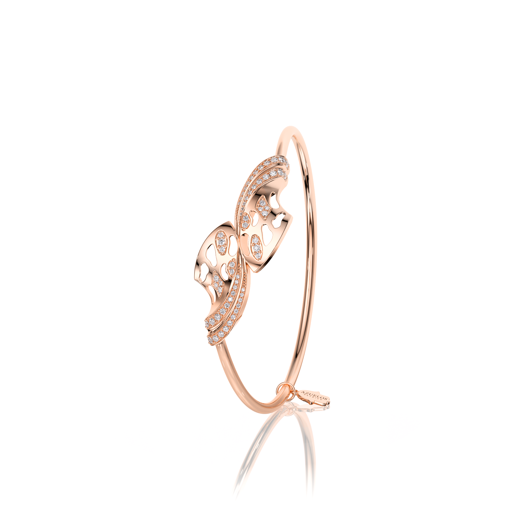 Bracelet Cosmos Vega Or Rose Serti