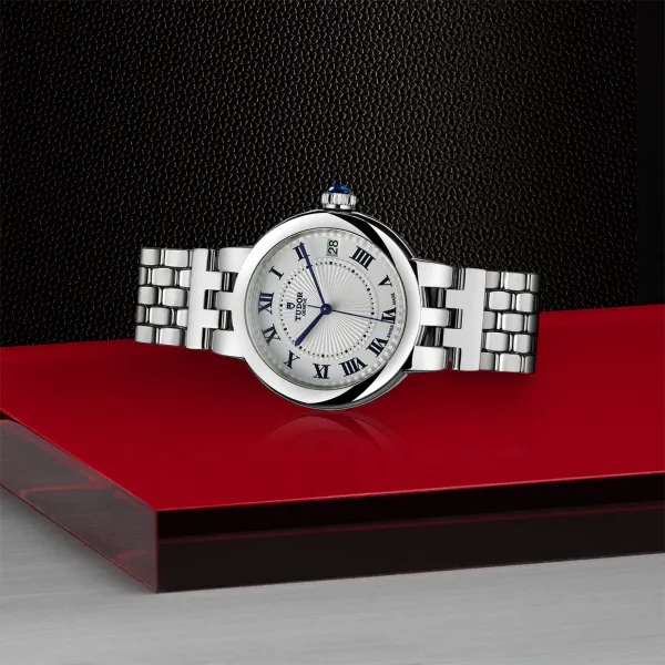 Montre TUDOR Clair de Rose boîtier en acier 34 mm, bracelet en acier