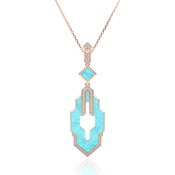 Pendentif Museum 2 Amazonite